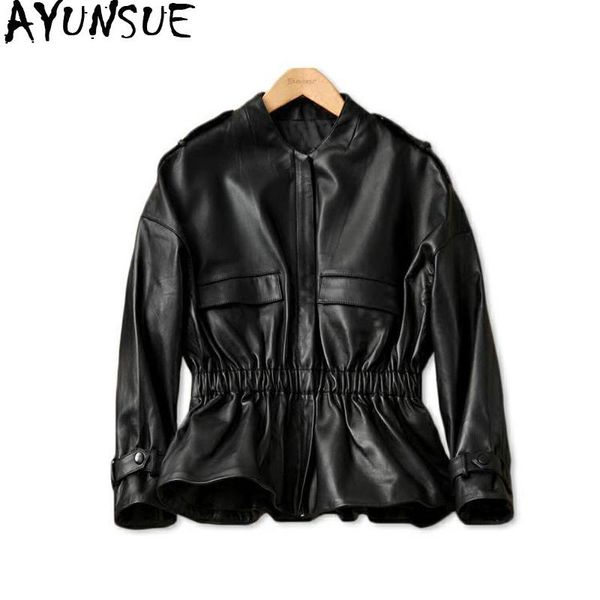 100% real sheepskin coat female genuine leather jacket 2021 spring autumn women korean jackets veste femme my3525 women's & faux, Black
100% real sheepskin coat female genuine leather jacket 2021 spring autumn women korean jackets veste femme my3525 women's & faux, Black