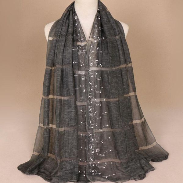 autumn scarves for women plain iron beads shawls and wraps fashion solid female hijab stoles silk wool foulard bandanas, Blue;gray
autumn scarves for women plain iron beads shawls and wraps fashion solid female hijab stoles silk wool foulard bandanas, Blue;gray