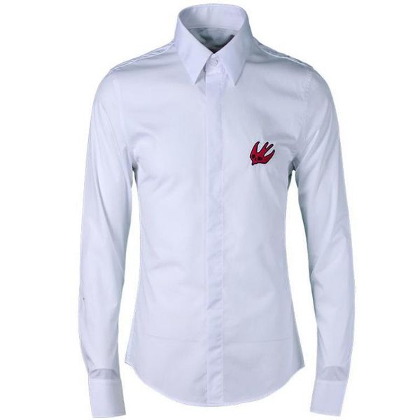 minlgu mens shirts luxury swallow embroidery dress metrosexual casual plus size 4xl fashion man men's, White;black
minlgu mens shirts luxury swallow embroidery dress metrosexual casual plus size 4xl fashion man men's, White;black