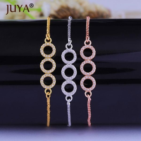 link, chain vintage round circle bracelet for women copper zircon geometric karma silver charm bracelets jewelry party gifts, Black
link, chain vintage round circle bracelet for women copper zircon geometric karma silver charm bracelets jewelry party gifts, Black