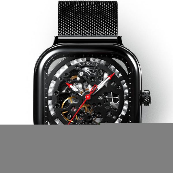 men's watch waterproof trend full hollow automatic mechanical square luminous relogio masculino wristwatches, Slivery;brown
men's watch waterproof trend full hollow automatic mechanical square luminous relogio masculino wristwatches, Slivery;brown