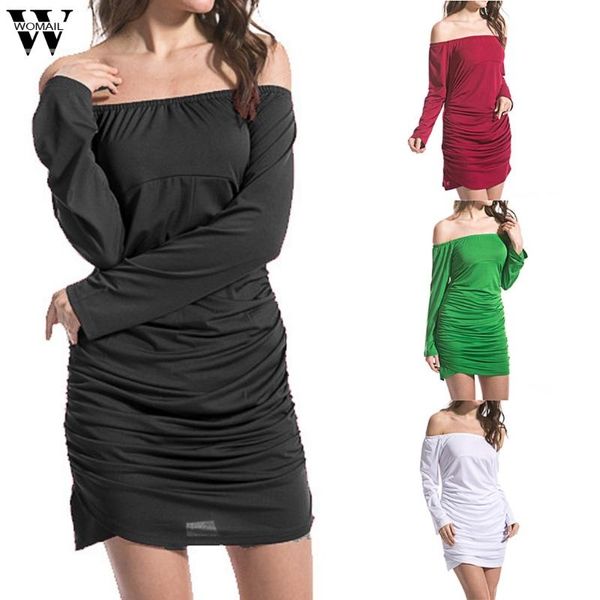 womail long sleeve tube dresses women 2021 bandage solid color slim bodycon dress ju12 casual, Black;gray
womail long sleeve tube dresses women 2021 bandage solid color slim bodycon dress ju12 casual, Black;gray