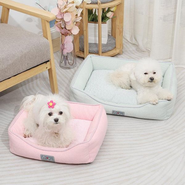 ice silk cat dog self cooling mat anxiety bed summer cool washable pet kennel for small medium and kennels & pens
ice silk cat dog self cooling mat anxiety bed summer cool washable pet kennel for small medium and kennels & pens