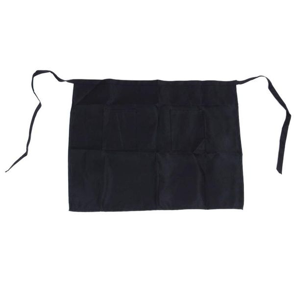 aprons black half apron ladies mens chefs waiter with 2 pockets bar short waist solid
aprons black half apron ladies mens chefs waiter with 2 pockets bar short waist solid
