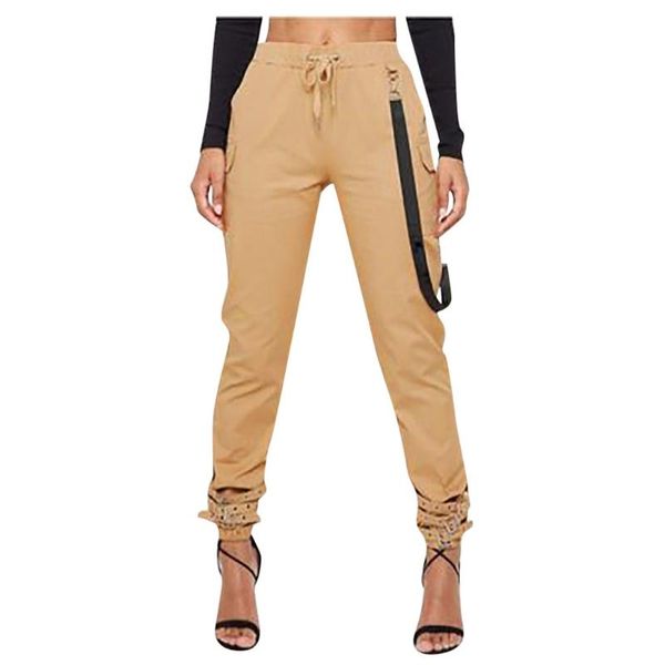women's pants & capris fashion female hip hop high waist loose cargo women slim casual trouser wild ribbon pants#3, Black;white
women's pants & capris fashion female hip hop high waist loose cargo women slim casual trouser wild ribbon pants#3, Black;white