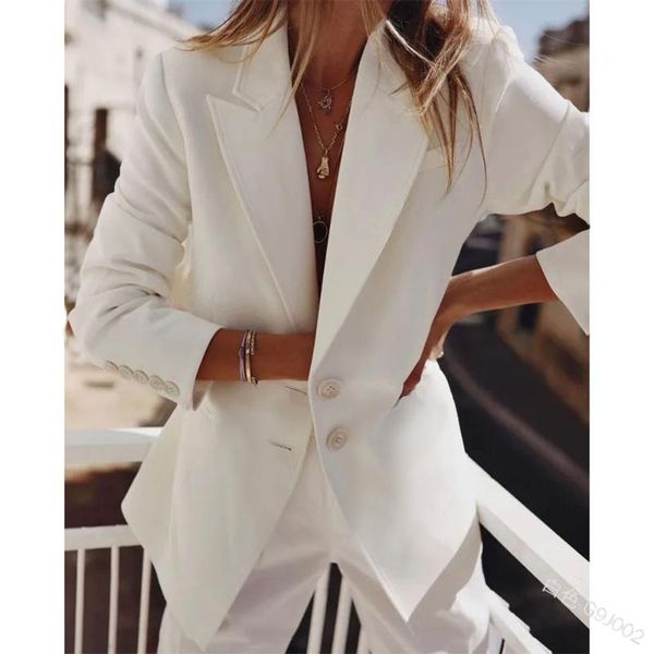 women's suits & blazers casual blazer women fall fashion lapel solid color loose single-breasted cardigan jackets womenlugentolo, White;black
women's suits & blazers casual blazer women fall fashion lapel solid color loose single-breasted cardigan jackets womenlugentolo, White;black