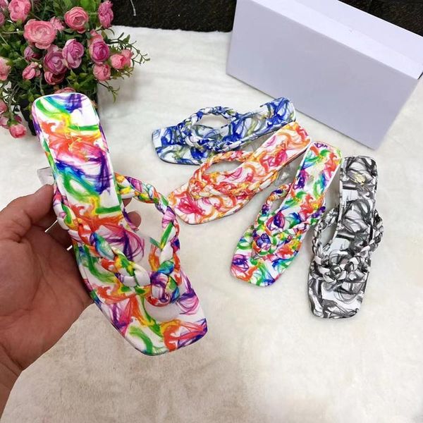 slippers fashion printed women's high heel sandals open toe summer outdoor casual shoes plus size, Black
slippers fashion printed women's high heel sandals open toe summer outdoor casual shoes plus size, Black