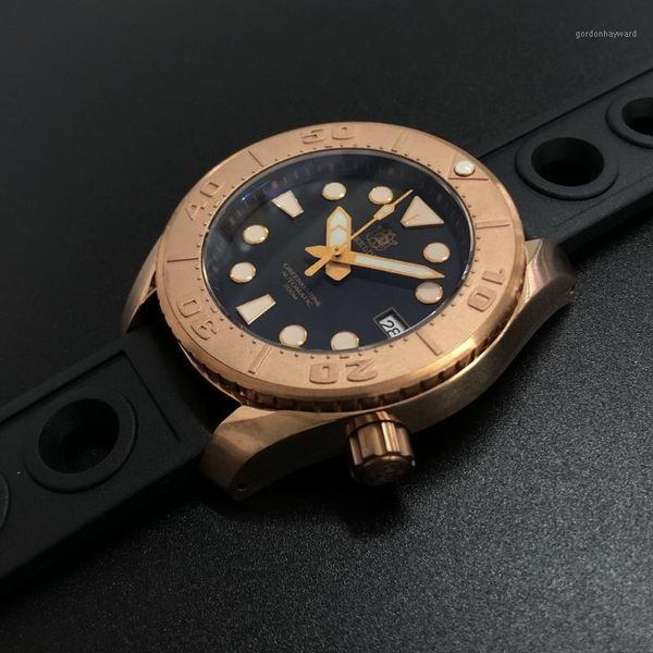 steeldive sd1971s cusn8 solid bronze case 200m water resistant mechanical nh35 sapphire glass men dive watch automatic wristwatches, Slivery;brown
steeldive sd1971s cusn8 solid bronze case 200m water resistant mechanical nh35 sapphire glass men dive watch automatic wristwatches, Slivery;brown