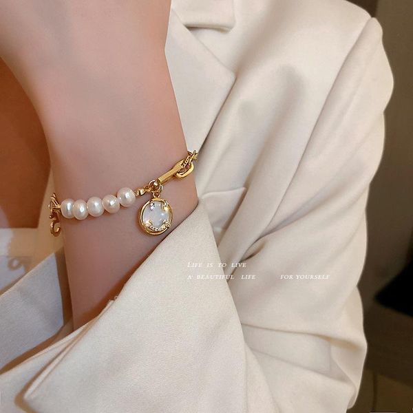 charm bracelets trendy pearl for women designer charms yellow gold diamond shell smile number korean fashion alloy bangles jewelry, Golden;silver
charm bracelets trendy pearl for women designer charms yellow gold diamond shell smile number korean fashion alloy bangles jewelry, Golden;silver
