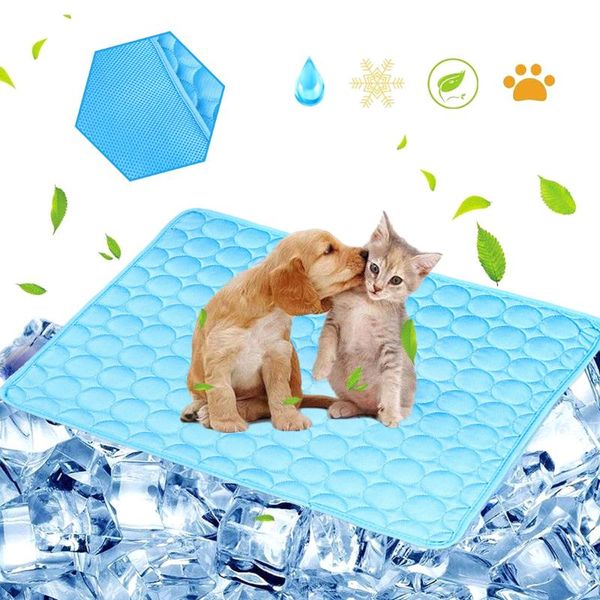 kennels & pens washable physical cooling summer dog ice silk cool pad cat blanket sofa breathable pet bed cat/dog/puppy/kitten
kennels & pens washable physical cooling summer dog ice silk cool pad cat blanket sofa breathable pet bed cat/dog/puppy/kitten