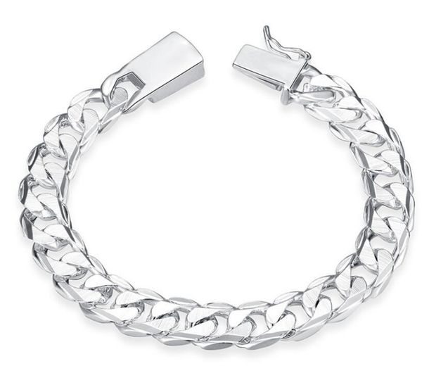fashion men's jewelry 925 silver plated figaro chain bracelet 10mmx20cm cool street style low price, Black
fashion men's jewelry 925 silver plated figaro chain bracelet 10mmx20cm cool street style low price, Black