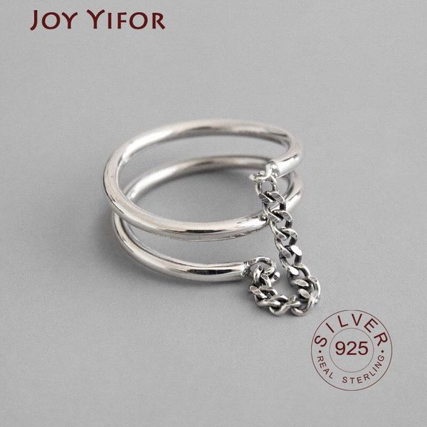 cluster rings wholesale european fashion woman girl party wedding gift ins niche retro chain 925 sterling silver open ring, Golden;silver
cluster rings wholesale european fashion woman girl party wedding gift ins niche retro chain 925 sterling silver open ring, Golden;silver