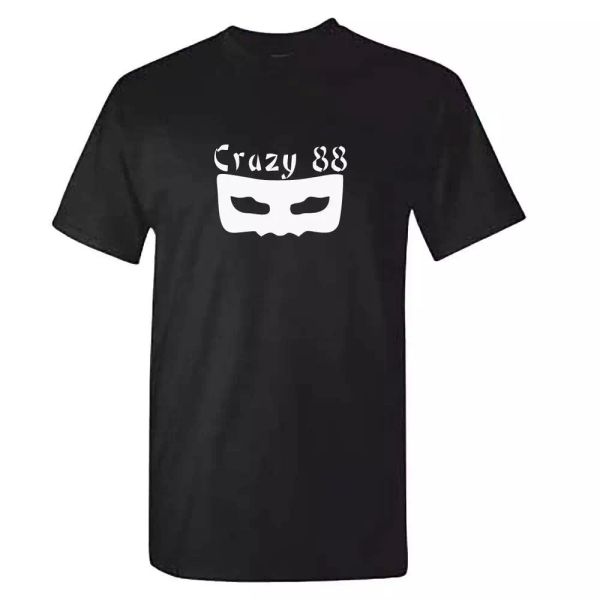 crazy 88 tshirt - mens kill bill quentin tarantino oren ishi ninja kung fu, White;black
crazy 88 tshirt - mens kill bill quentin tarantino oren ishi ninja kung fu, White;black
