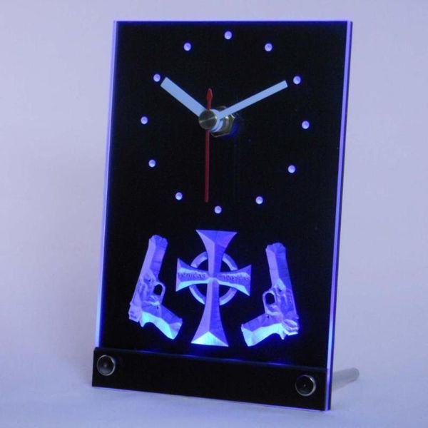 wall clocks tnc0232 boondock saints table desk 3d led clock
wall clocks tnc0232 boondock saints table desk 3d led clock