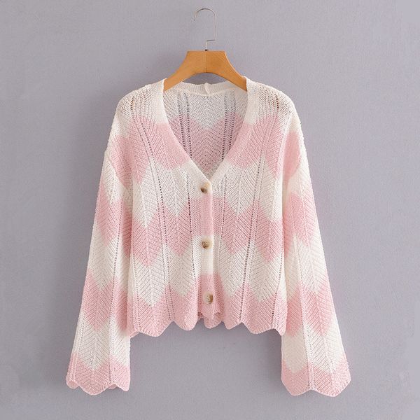 hsa summer thin long sleeve vneck hollow knitted cardigan korean hook short sweater jacket single breasted slim autumn coat 210417, White;black
hsa summer thin long sleeve vneck hollow knitted cardigan korean hook short sweater jacket single breasted slim autumn coat 210417, White;black