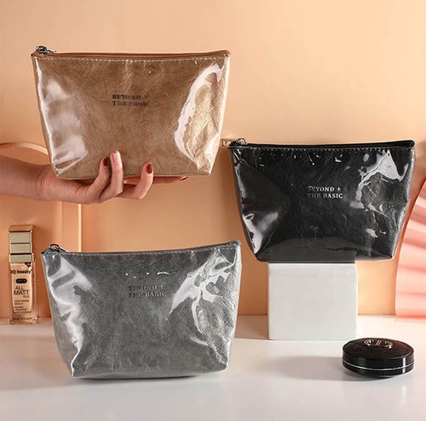 3pcs cosmetic bags women tpu dupont paper brief solid large capacity storage bag mix color
3pcs cosmetic bags women tpu dupont paper brief solid large capacity storage bag mix color