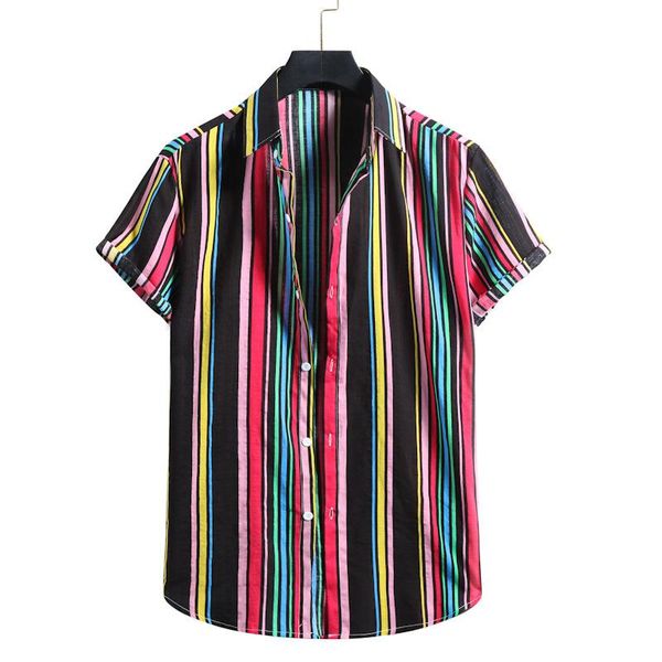 men's casual shirts 2021men's print short sleeve shirt youth summer seaside, White;black
men's casual shirts 2021men's print short sleeve shirt youth summer seaside, White;black
