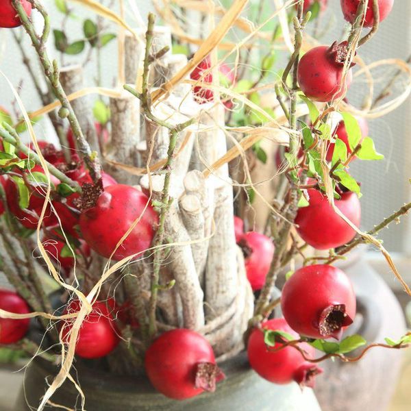 decorative flowers & wreaths pomegranate dry branch emulational fruit artificial flower factory home decoration road wall
decorative flowers & wreaths pomegranate dry branch emulational fruit artificial flower factory home decoration road wall