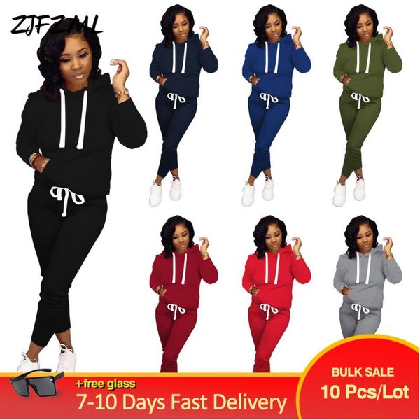 women's two piece pants wholesale bulk items lots sets autumn winter solid hooded full sleeve sweatshirt and sporty workout pant 2 outf, White
women's two piece pants wholesale bulk items lots sets autumn winter solid hooded full sleeve sweatshirt and sporty workout pant 2 outf, White