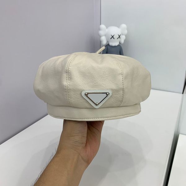 leather beret hat designer classic triangle luxury p fashion women berets hats mens fitted cap men beanie casquette d2110146hl, Blue;gray
leather beret hat designer classic triangle luxury p fashion women berets hats mens fitted cap men beanie casquette d2110146hl, Blue;gray