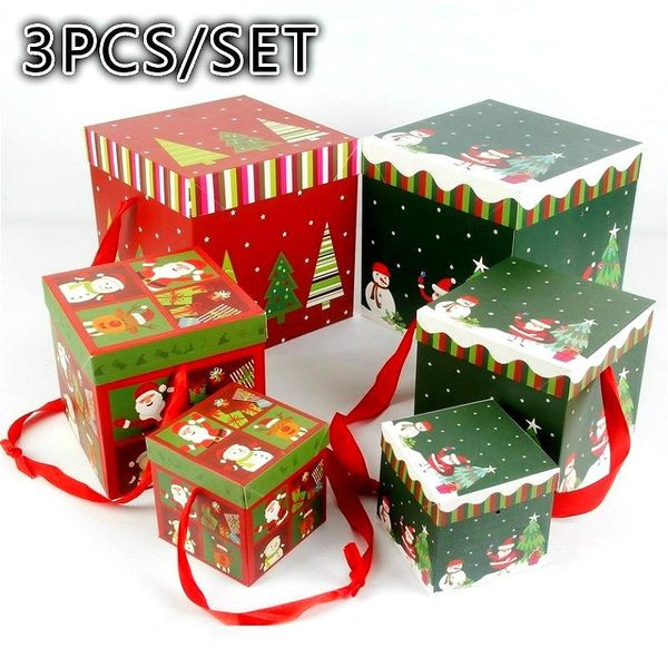 gift wrap 3pcs/set christmas box santa claus candy boxes guests packaging bag party favors kids decor
gift wrap 3pcs/set christmas box santa claus candy boxes guests packaging bag party favors kids decor