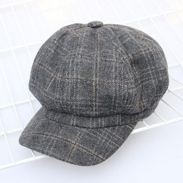 berets retro art octagonal hat for women autumn winter casual plaid artist british style fashionable woolen beret woman hats 2021, Blue;gray
berets retro art octagonal hat for women autumn winter casual plaid artist british style fashionable woolen beret woman hats 2021, Blue;gray