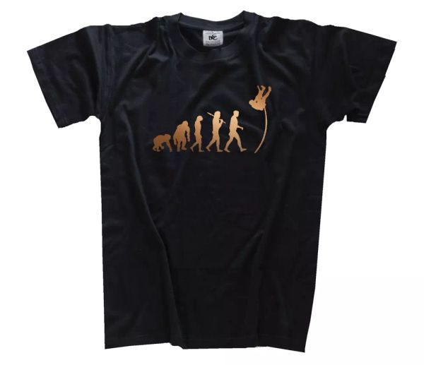 bronze edition pole vaulting high jump high jump evolution t-shirt s-xxxl, White;black
bronze edition pole vaulting high jump high jump evolution t-shirt s-xxxl, White;black