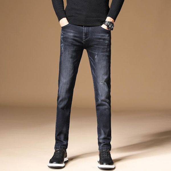 men's jeans boutique fall black han edition cultivate morality small straight foot long pants q5qd, Blue
men's jeans boutique fall black han edition cultivate morality small straight foot long pants q5qd, Blue