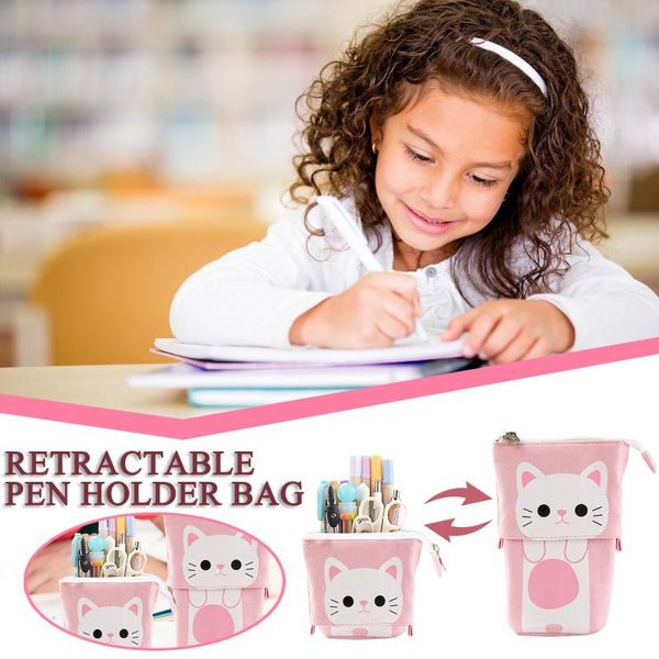 cat sliding pencil case box unique design pencilbag stationery for kids school office bags gifts tools
cat sliding pencil case box unique design pencilbag stationery for kids school office bags gifts tools