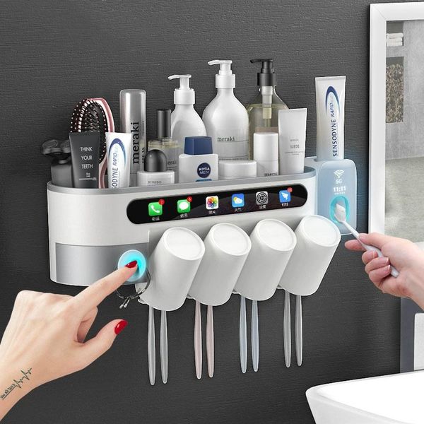 bathroom accessories sets toothbrush holder automatic toothpaste dispenser wall for home toiletries cosmetic storage bath accessory set
bathroom accessories sets toothbrush holder automatic toothpaste dispenser wall for home toiletries cosmetic storage bath accessory set