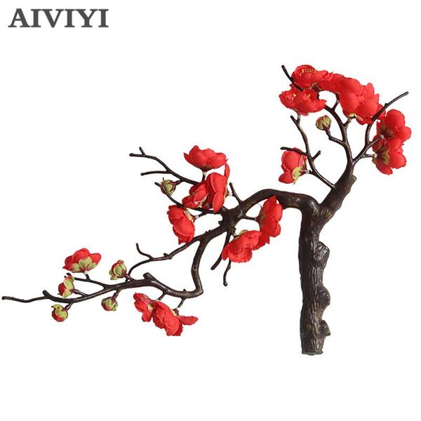 fashion artificial flower plum blossom branch chinese style diy year home wedding decoration pography props fake decorative flowers & wreath
fashion artificial flower plum blossom branch chinese style diy year home wedding decoration pography props fake decorative flowers & wreath