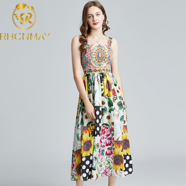2021 new fashion runway womens holiday dress spring summer flower print chiffon spaghetti strap dot midi sundressswimwear bathing suits, Black;gray
2021 new fashion runway womens holiday dress spring summer flower print chiffon spaghetti strap dot midi sundressswimwear bathing suits, Black;gray