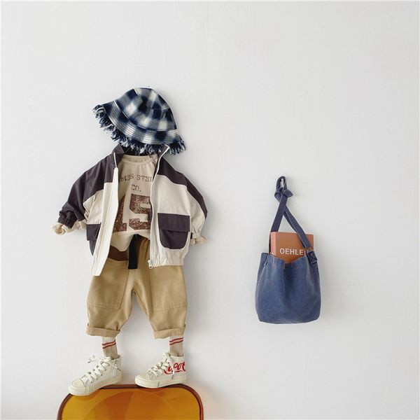 jackets spring korean style kids boys girls jacket casual patchwork outwear children fashion clothes e3997 kqw4, Blue;gray
jackets spring korean style kids boys girls jacket casual patchwork outwear children fashion clothes e3997 kqw4, Blue;gray
