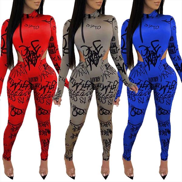 vrouwen brief gedrukt pak women tracksuits herfst mode toevallige slanke lange mouwen coltrui bodysuit broek set voor sport stijl, Gray
vrouwen brief gedrukt pak women tracksuits herfst mode toevallige slanke lange mouwen coltrui bodysuit broek set voor sport stijl, Gray