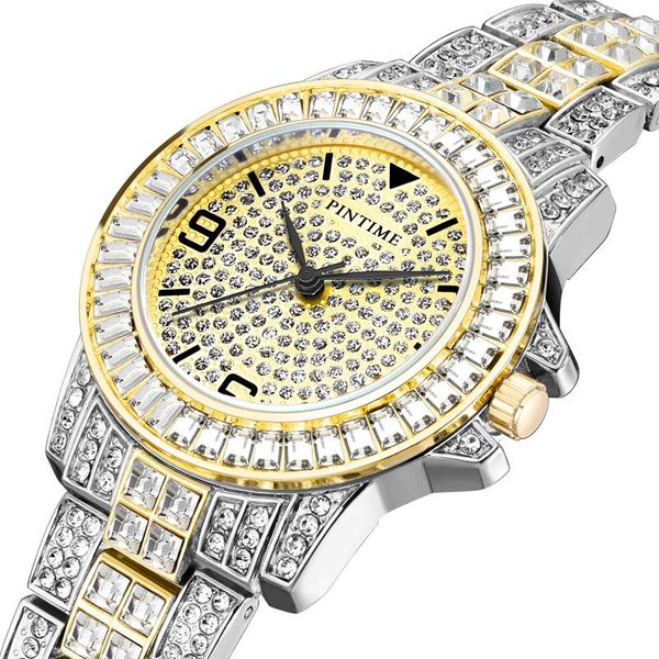 wristwatches luxury gold iced out watch men stainless steel clock hip hop diamond mens wrist watches relogio masculino reloj hombre montre, Slivery;brown
wristwatches luxury gold iced out watch men stainless steel clock hip hop diamond mens wrist watches relogio masculino reloj hombre montre, Slivery;brown