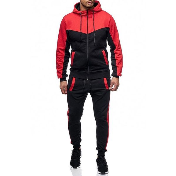 men's tracksuits men set zipper hoodies+pants sets tracksuit casual slim fit sportswear sweat shirts clothing 9oth, Gray
men's tracksuits men set zipper hoodies+pants sets tracksuit casual slim fit sportswear sweat shirts clothing 9oth, Gray