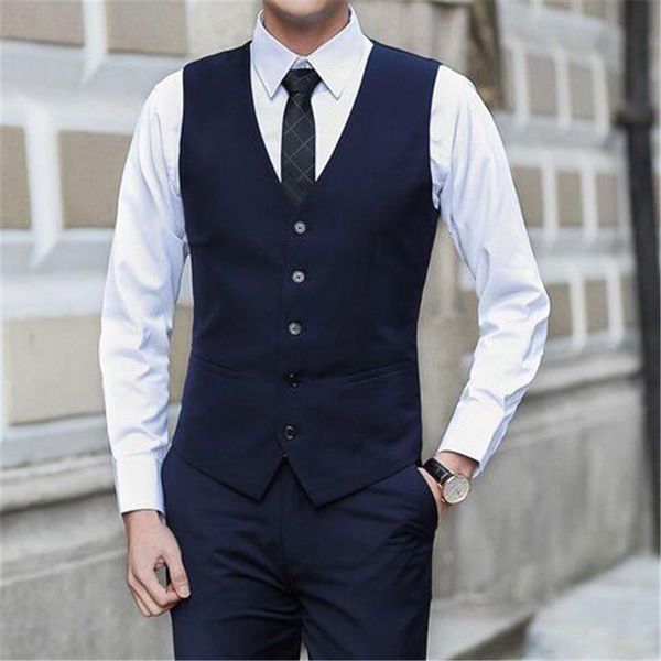 men's vests mens black colour wedding suit for men slim fit dress vest male formal tuxedo waistcoat business casual sleeveless jacket, Black;white
men's vests mens black colour wedding suit for men slim fit dress vest male formal tuxedo waistcoat business casual sleeveless jacket, Black;white