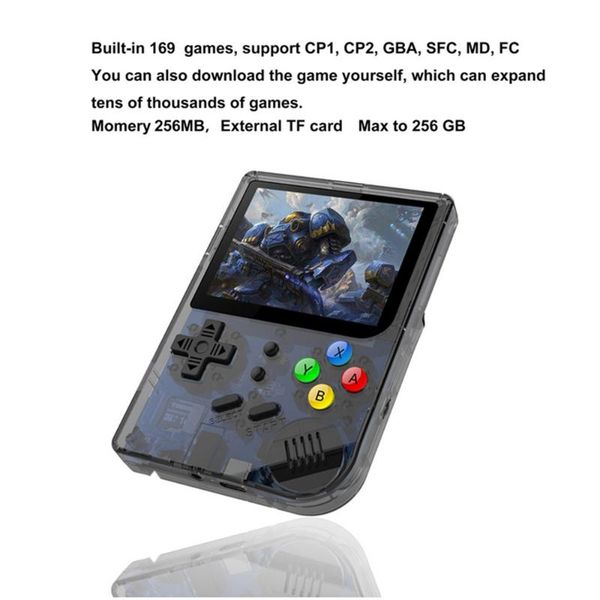 game controllers & joysticks 2.8" full view ips screen pocket machine handheld retro console with 169 games
game controllers & joysticks 2.8" full view ips screen pocket machine handheld retro console with 169 games