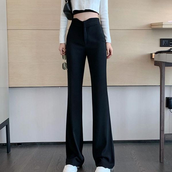 women's pants & capris spring and autumn black wide leg loose straight tube vertical mopping 2021 high waist slim, Black;white
women's pants & capris spring and autumn black wide leg loose straight tube vertical mopping 2021 high waist slim, Black;white