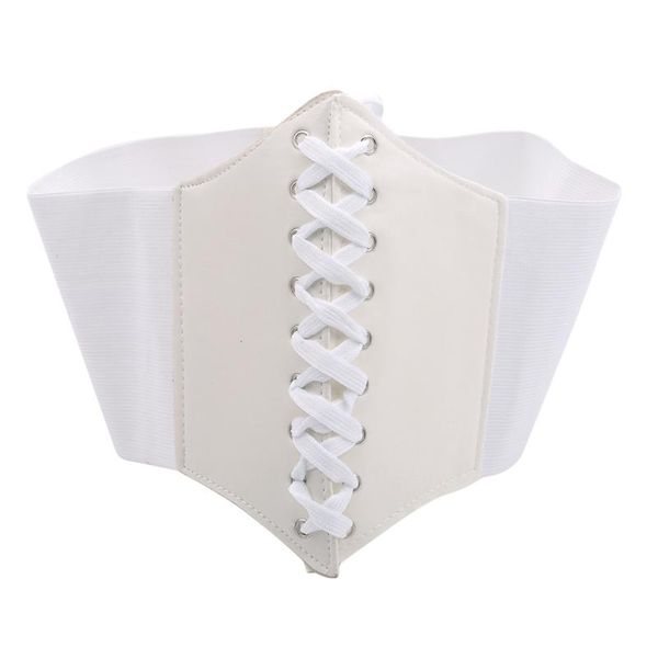 belts women fashion punk gothic belt pu leather slimming corset waist 2021 casual ladies with elastic, Black;brown
belts women fashion punk gothic belt pu leather slimming corset waist 2021 casual ladies with elastic, Black;brown