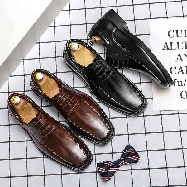 45.46.47 size summer breathable mens shoes korean style british black fashion shoes casual business wear leather shoes mens square toe heigh
45.46.47 size summer breathable mens shoes korean style british black fashion shoes casual business wear leather shoes mens square toe heigh