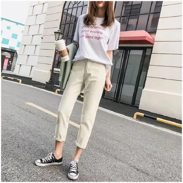 arrivals woman autumn high waist ladies jeans plush solid loose street denim harem pants women's, Blue
arrivals woman autumn high waist ladies jeans plush solid loose street denim harem pants women's, Blue