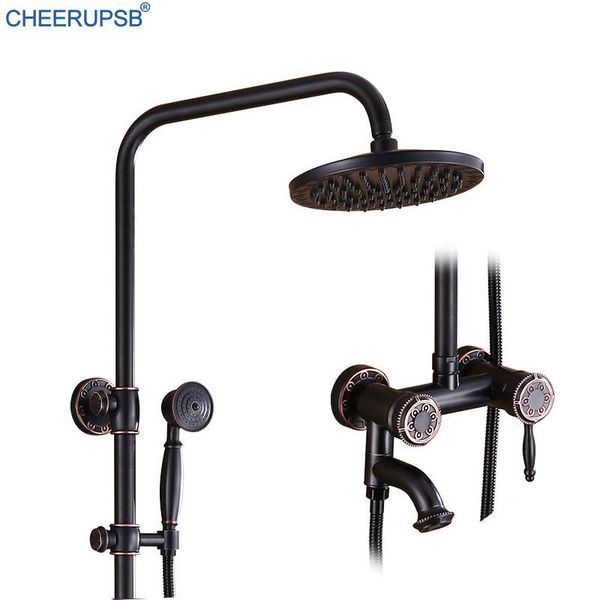 bathroom vintage brass shower set wall mount black faucet round discs spray bath tap system cold water mixer taps sets
bathroom vintage brass shower set wall mount black faucet round discs spray bath tap system cold water mixer taps sets