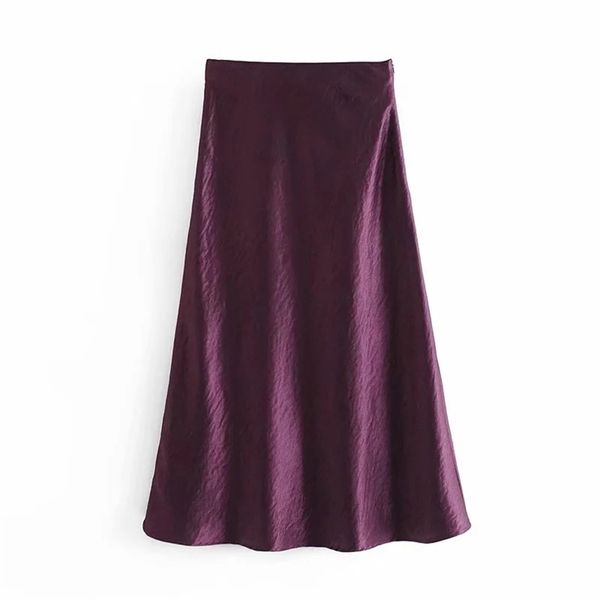 women elegant simplicity solid color side zipper skirt female middle waist a shape long 210531, Black
women elegant simplicity solid color side zipper skirt female middle waist a shape long 210531, Black