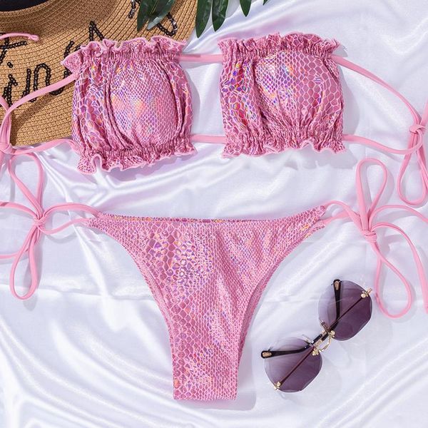 women's swimwear bikini set women sequin solid pink off shoulder ruched hollow out pleat push up padded bathing suit swimsuit beachwear, White;black
women's swimwear bikini set women sequin solid pink off shoulder ruched hollow out pleat push up padded bathing suit swimsuit beachwear, White;black