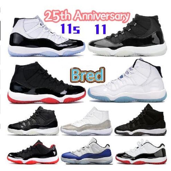 men women 11 basketball shoes high low legend blue 25th anniversary bred 11s concord 45 platinum tint cap and gown sports sneakers trainers
men women 11 basketball shoes high low legend blue 25th anniversary bred 11s concord 45 platinum tint cap and gown sports sneakers trainers