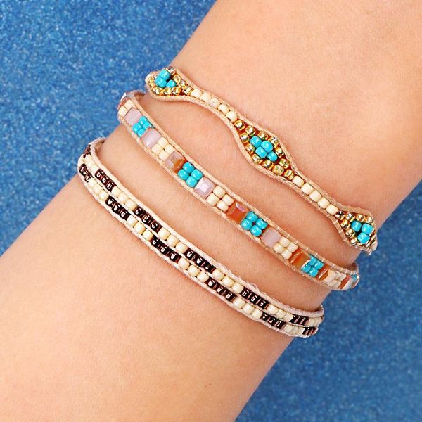 tennis 3 pcs/set 2021 fashion boho bracelet beaded jewelry weave bead wrap bohemian friendship bracelets set for women, Golden;silver
tennis 3 pcs/set 2021 fashion boho bracelet beaded jewelry weave bead wrap bohemian friendship bracelets set for women, Golden;silver