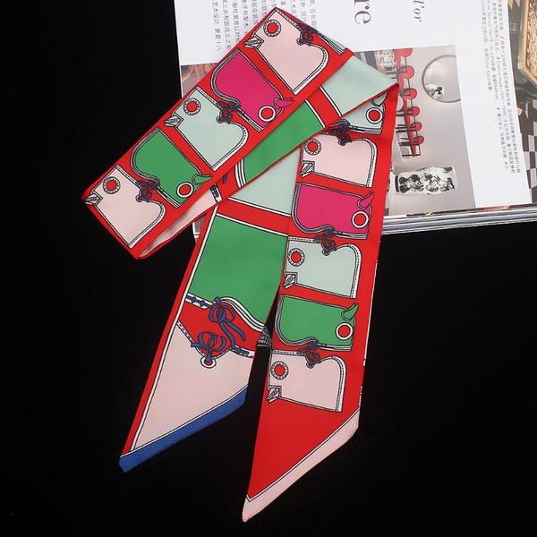 scarves scarf small national wind flower wild family headdress hair band spring and summer chain bag, Blue;gray
scarves scarf small national wind flower wild family headdress hair band spring and summer chain bag, Blue;gray