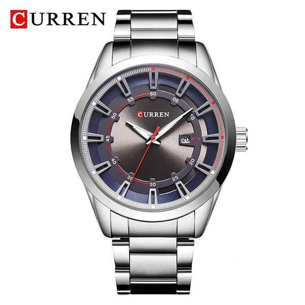 wristwatches 2021 watches mens luxury brand curren men's sports watch men waterproof full steel quartz male relogio masculino, Slivery;brown
wristwatches 2021 watches mens luxury brand curren men's sports watch men waterproof full steel quartz male relogio masculino, Slivery;brown