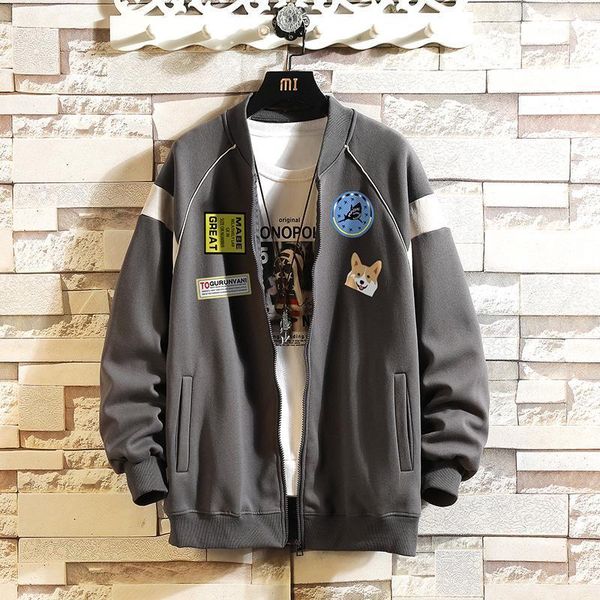 men's jackets 2021 arrival casual baseball uniform coat male bomber jacket men rib sleeve brand clothing streetwear tracksuit hip, Black;brown
men's jackets 2021 arrival casual baseball uniform coat male bomber jacket men rib sleeve brand clothing streetwear tracksuit hip, Black;brown